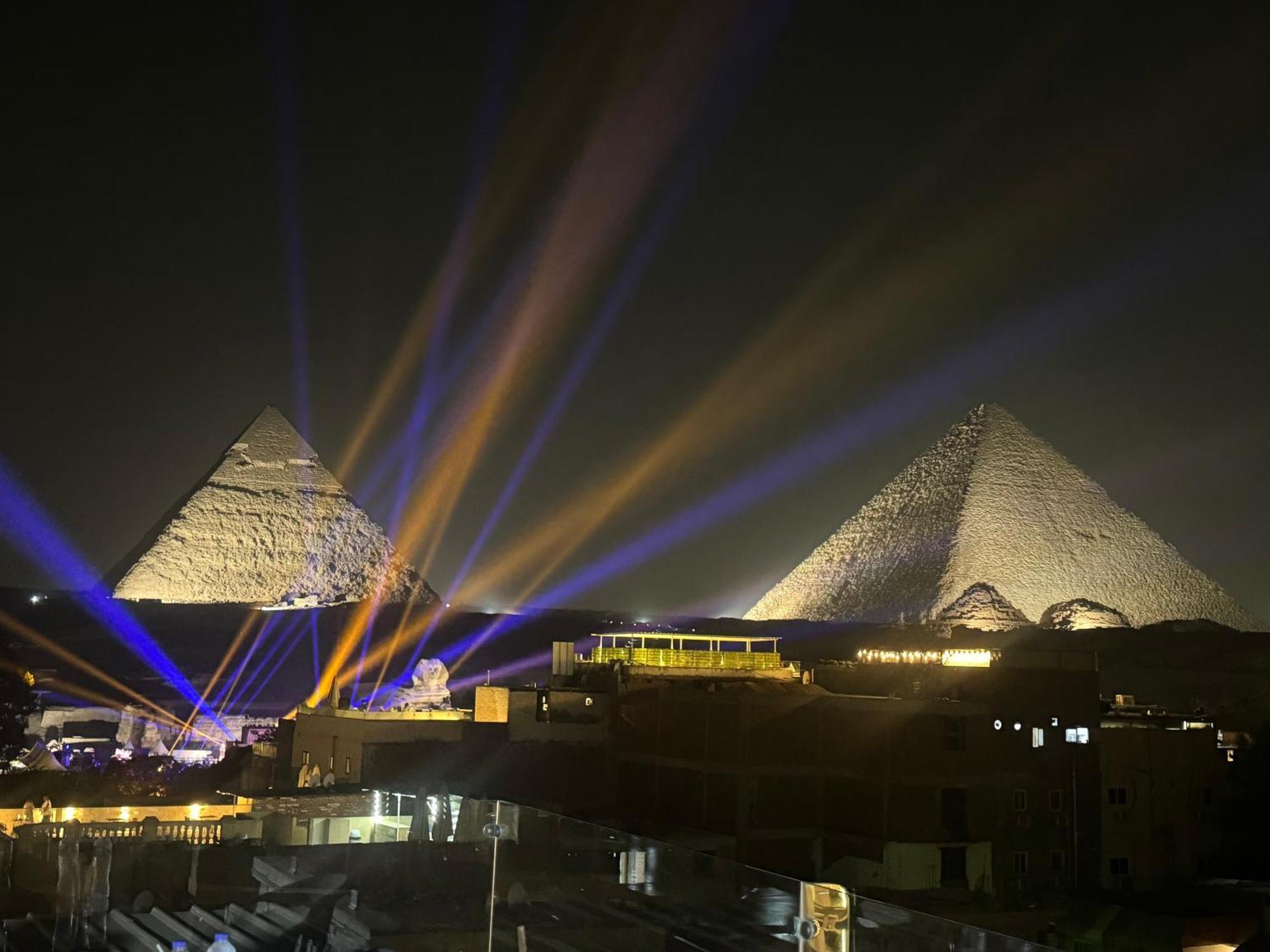 Pyramids And Sphinx Hotel Kafret el-Gabal Exterior photo