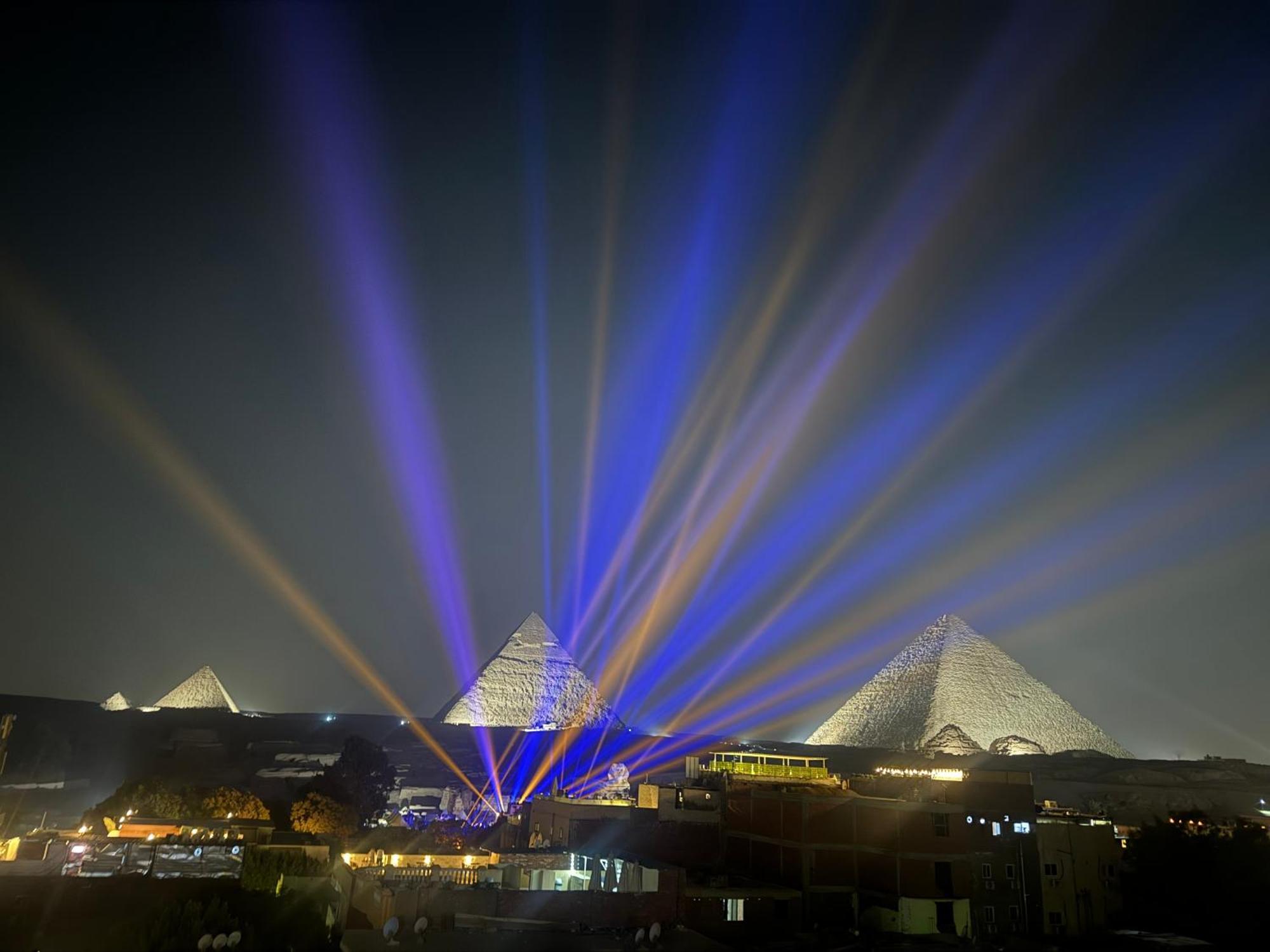 Pyramids And Sphinx Hotel Kafret el-Gabal Exterior photo