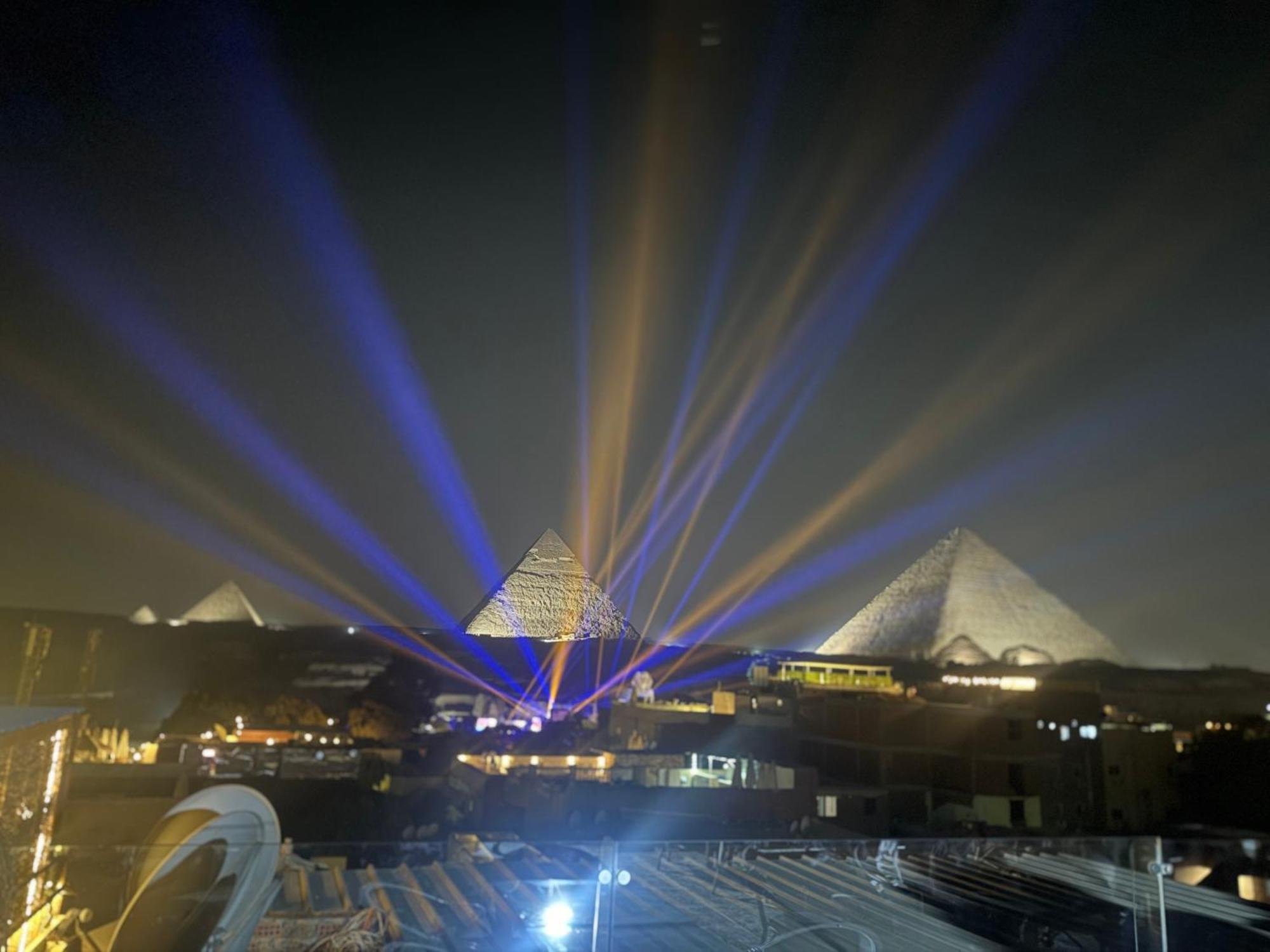 Pyramids And Sphinx Hotel Kafret el-Gabal Exterior photo