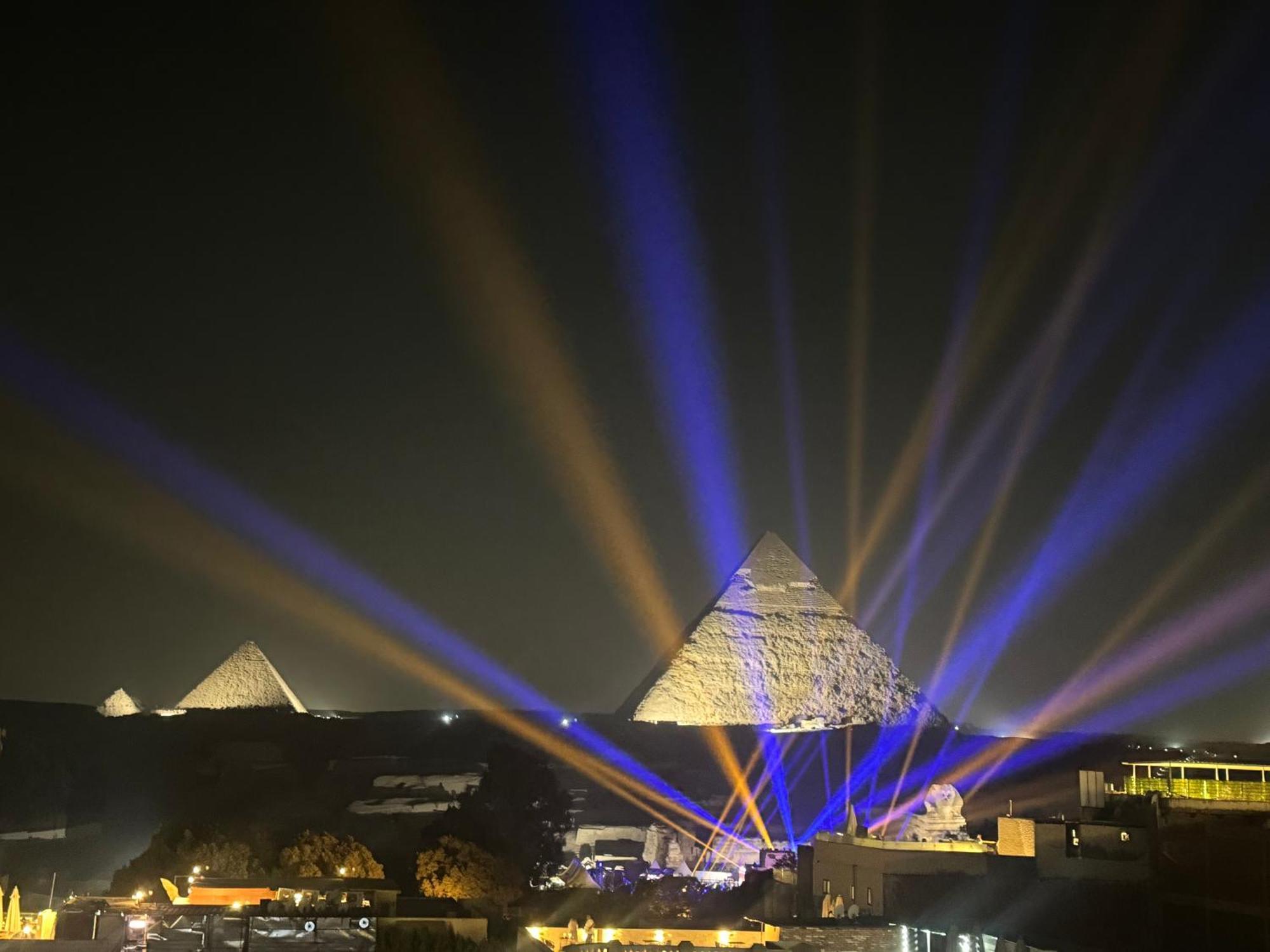 Pyramids And Sphinx Hotel Kafret el-Gabal Exterior photo